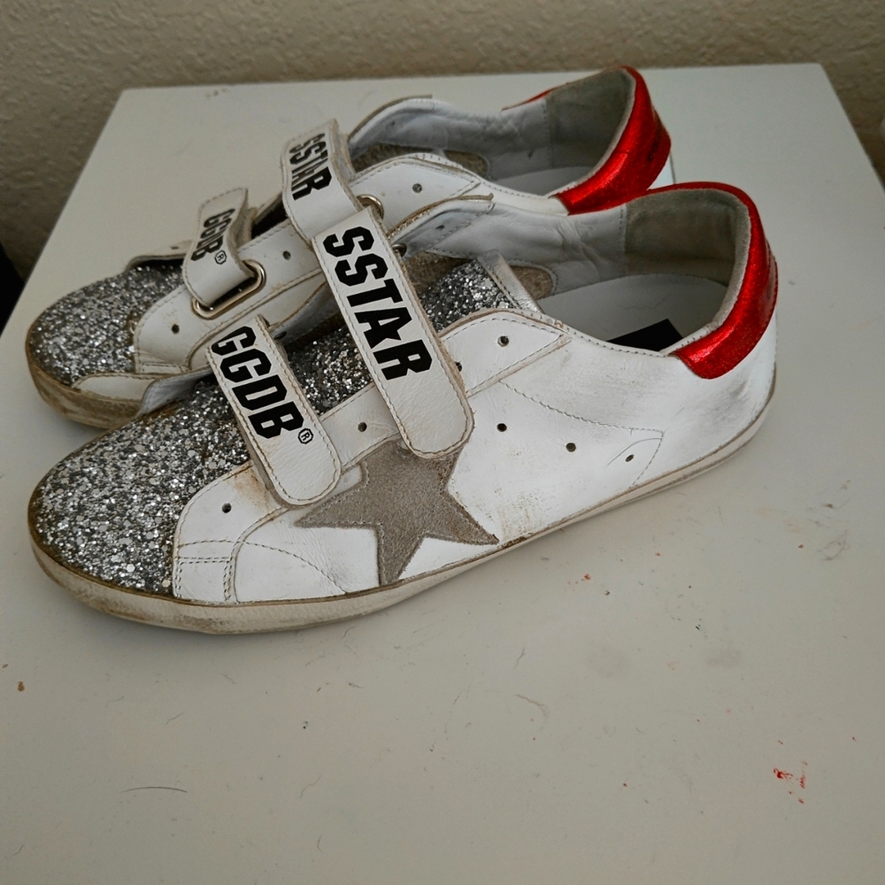 FLASH SALE! Everything Must Go! Golden Goose Velcro Sneakers - So fun!